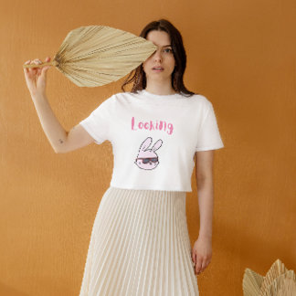 Een warm T-shirt voor de kijker