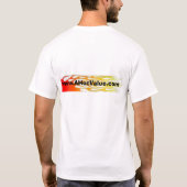 Een warme waarde t-shirt (Achterkant)