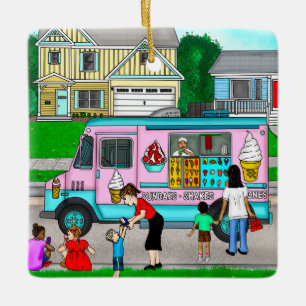 Een warme zomerdag Een foto van de film Keramisch Ornament