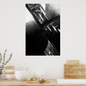 Een watermolen van Abandon Poster (Keuken)