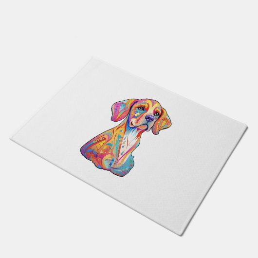 Een Waterverf Deurmat (Schuin)