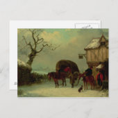 Een Wayside Rest - Stoppen bij Inn Briefkaart (Voorkant / Achterkant)