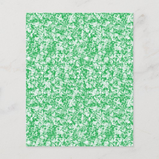 Een weelderige, groene varen met delicate, boogvor flyer (Voorkant)