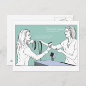 Een weerwolf Briefkaart (Voorkant / Achterkant)