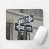 Eén weg muismat (Met muis)