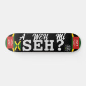 EEN WEH MI SEH? JMT 7 3/4 "Skateboard Deck Skateboard (Horizontaal)