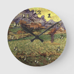 Een weide in de bergen - Van Gogh Ronde Klok