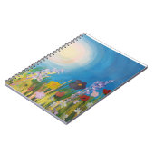 Een weide van wilde bloemen notitieboek (Linkerzijde)