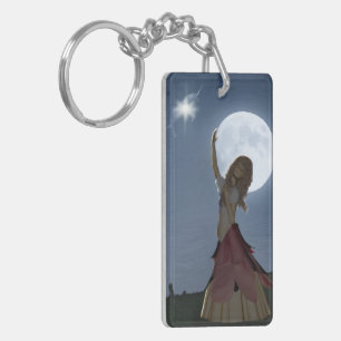 Een wens komt waar sleutelhanger