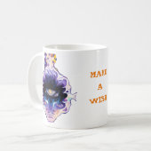 Een wens maken koffiemok (Voorkant links)