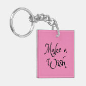 Een wens maken sleutelhanger (Voorkant Links)