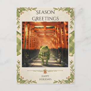 Een wens tussen Torii-poorten Briefkaart