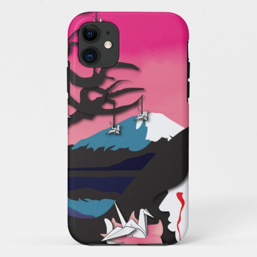 Een wens voor Japan Case-Mate iPhone Case (Achterkant)