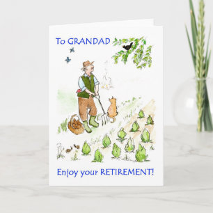 Een Wenskaart voor een opa Kaart
