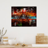 Eén wereld... Een getto... Poster (Keuken)