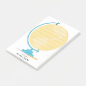 Een wereld Post It-notities Post-it® Notes (Schuin)