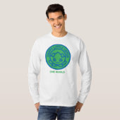 ÉÉN WERELD T-shirt, Happy Little Lotus HLL_03 T-shirt (Voorkant volledig)