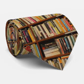 Een wereld van boeken stropdas (Opgerold)