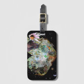 Een wereld van je eigen bagagelabel (Voorkant (verticaal))