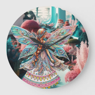 Een wereld van magisch wonder grote klok