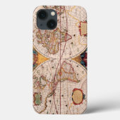 Een  Wereldkaart Circa 1600 Hoesje-Mate Case-Mate iPhone Case (Achterkant)