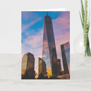 Eén wereldtower Landmark 1 World Trade Center Pla Kaart