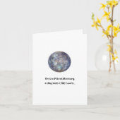 Een werkdag op de Planet Mercury Kaart (Gele Bloem)