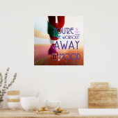 Eén werkout ver weg - Poster (Keuken)