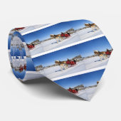 Een Western kerstfeest - Paardse kerstkledij Stropdas (Opgerold)