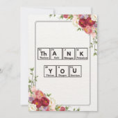 Een wetenschappelijke manier om waardering uit te bedankkaart (Voorkant)