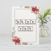 Een wetenschappelijke manier om waardering uit te bedankkaart (Staand voorkant)