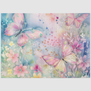 Een Whimsical Vlinder Serie Design 10 Tissuepapier