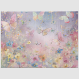 Een Whimsical Vlinder Serie Design 9 Tissuepapier