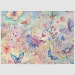 Een Whimsical Vlinder Serie Ontwerp 12 Tissuepapier