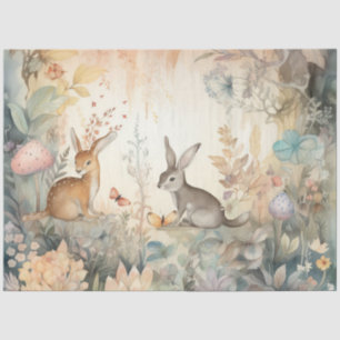 Een Whimsical Woodland Serie Ontwerp 11 Tissuepapier
