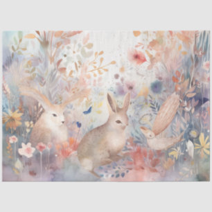 Een Whimsical Woodland Serie Ontwerp 6 Tissuepapier