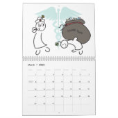 Een whimsical Year Agenda Kalender (Mar 2026)