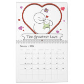 Een whimsical Year Agenda Kalender (Feb 2026)