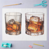 Een  Whiskey Design Series 1 Tissuepapier (Craft)