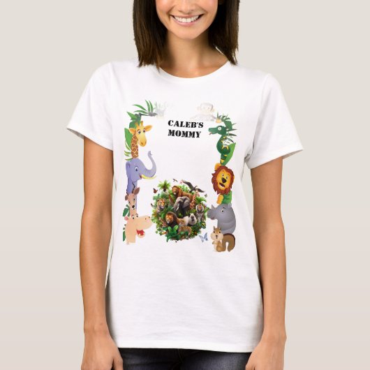 Een wild jaar mummie T-shirt (Voorkant)