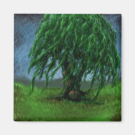 Een wilde in een vallei magneet (Voorkant)