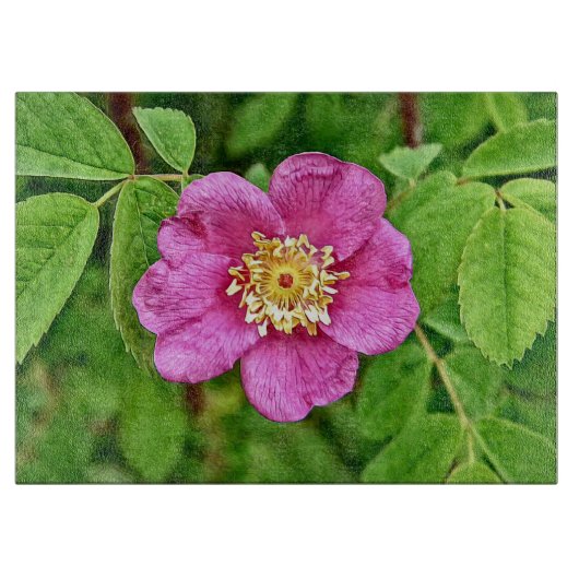 Eén wilde Roos Snijplank (Voorkant)