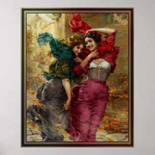 Een Windy Day door Gaetano Bellei Poster
