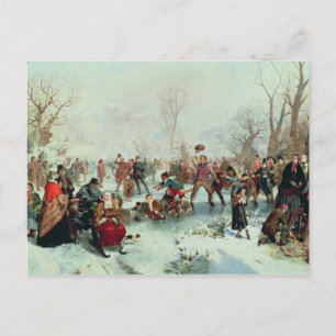 Een winterdag in St. James's Park Briefkaart