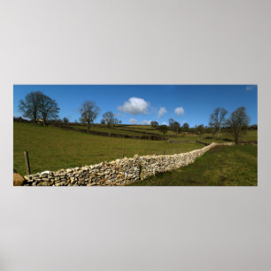 Een wintermuur poster