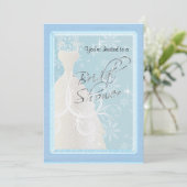 Een wintersneeuwval Vrijgezellenfeest Kaart (Staand voorkant)