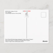 Een wintersport briefkaart (Achterkant)