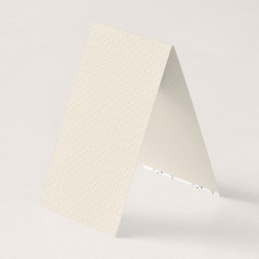 Een witte achtergrond met een patroon van kleine s visitekaartjes (Achterkant)