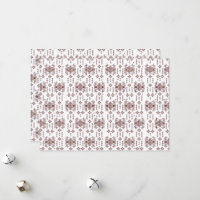 Een witte achtergrond met een rood patroon erop