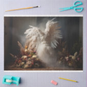 Een witte engel serie ontwerp 2 tissuepapier (Craft)